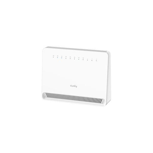 Wi-Fi роутер CUDY LT700E, Wi-Fi 5, AC1200, 2.4/5ГГц, 3 LAN, 1 WAN/LAN, 4G, белый фото 1