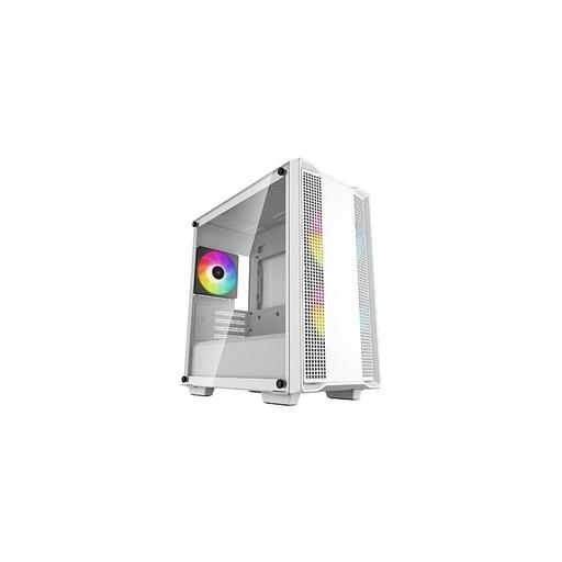 Корпус mATX DeepCool CC360 WH ARGB, Micro-Tower, без БП, белый [r-cc360-whapm3-g-1] фото 1