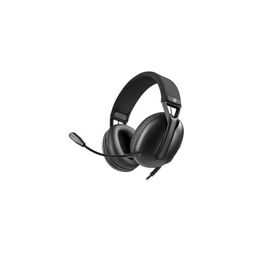 Гарнитура игровая Defender Mamba, для компьютера/мобильных устройств, накладные, проводные, черный [64545] фото 1