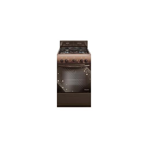 Газовая плита GEFEST ПГ 5100 0018, газовая духовка, без крышки, сталь, коричневый [пг 5100-0018] фото 1