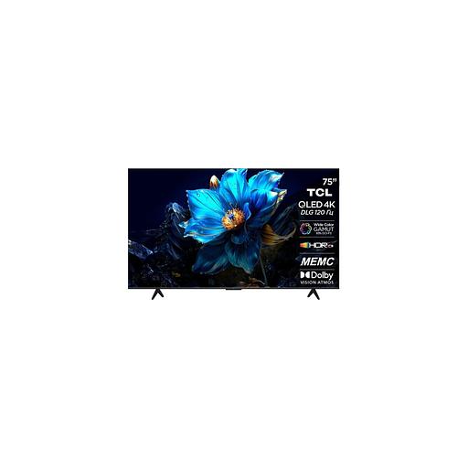 75" Телевизор TCL 75P7K, QLED, 4K Ultra HD, черный, СМАРТ ТВ, Google TV фото 1