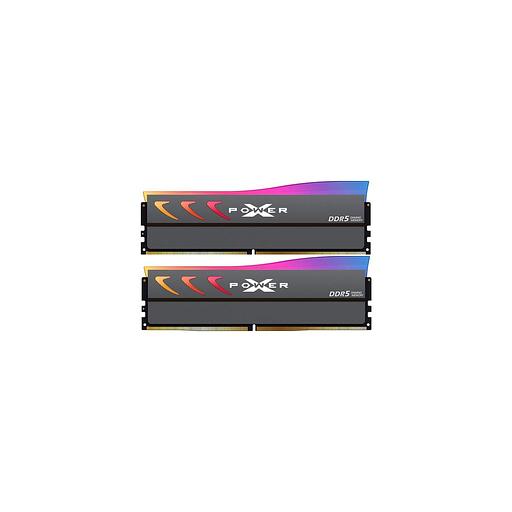 Оперативная память Silicon Power Xpower Storm SP032GXLWU68AFDK DDR5 - 2x 16ГБ 6800МГц, DIMM, Gray, Ret фото 1