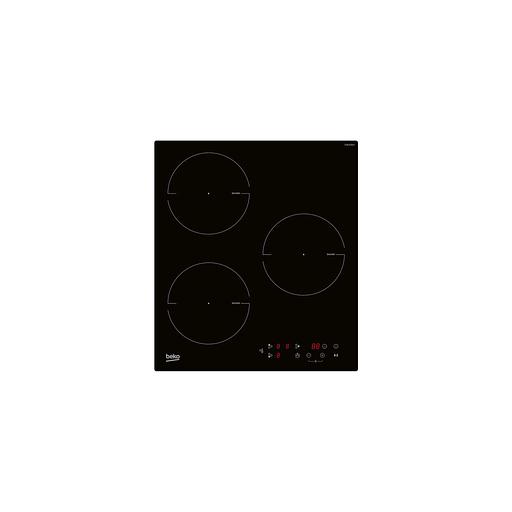 Индукционная варочная поверхность Beko HII 43400 TO, конфорок: 3 шт., стеклокерамика, независимая, черный фото 1
