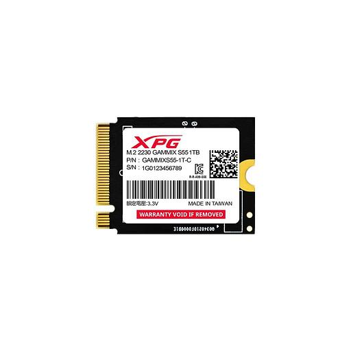 SSD накопитель A-Data XPG Gammix S55 1ТБ, M.2 2230, PCIe 4.0 x4, NVMe, M.2 [sgammixs55-1t-c] фото 1
