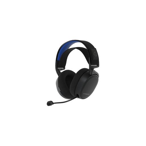 Гарнитура игровая SteelSeries Arctis 7P+, для компьютера и игровых консолей, мониторные, радио, черный [61462] фото 1