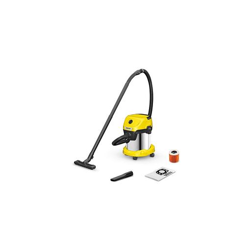Строительный пылесос Karcher WD 3 S V-15/4/20, желтый [1.628-138.0] фото 1