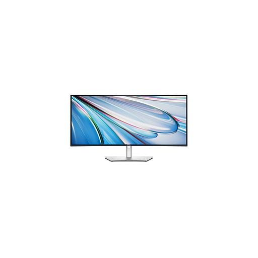 34" Монитор Dell UltraSharp U3425WE, 3440x1440, IPS, 120Гц, 1хHDMI, 1хDP, изогнутый, черный и серебристый фото 1