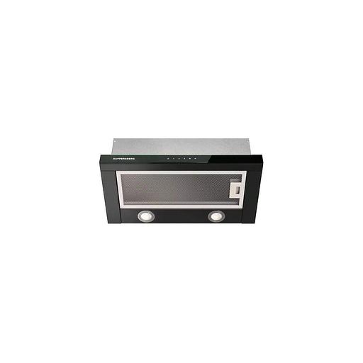 Встраиваемая вытяжка KUPPERSBERG High-Tech Slimtouch 60 B, управление кнопочное, черный [8675] фото 1