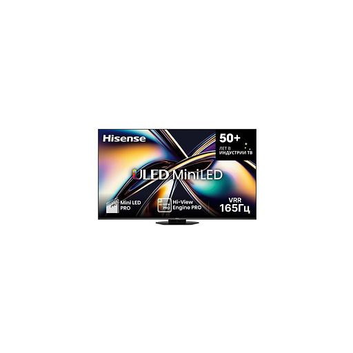 65" Телевизор Hisense 65U8Q, 4K Ultra HD, темно-серый, СМАРТ ТВ, Vidaa фото 1