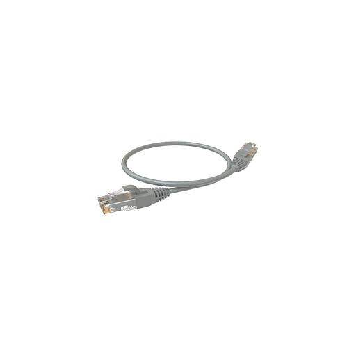 Патч-корд SYSMATRIX вилка RJ-45, вилка RJ-45, кат.5E, LSZH, 0.3м, серый [pc 4545.5eu26.03lszhgy] фото 1
