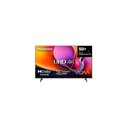 43" Телевизор Hisense 43A6Q, 4K Ultra HD, черный, СМАРТ ТВ, Vidaa фото 1