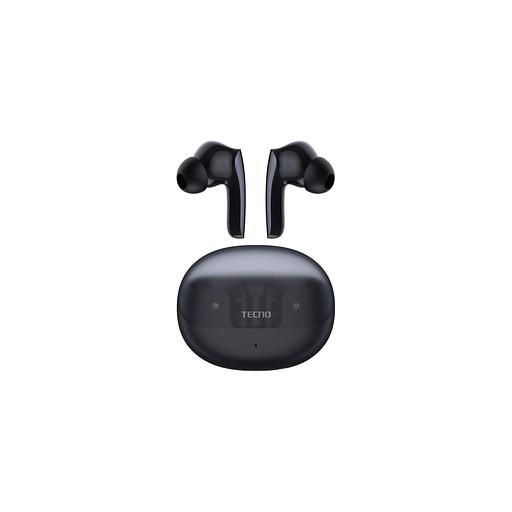 Наушники TECNO SC02, Bluetooth, внутриканальные, черный [sc02 black] фото 1