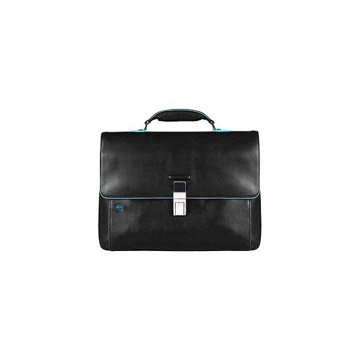 Портфель Piquadro Blue Square, кожа натуральная, черный [ca3111b2/n] фото 1