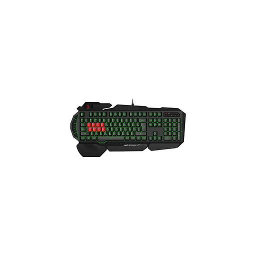 Клавиатура A4TECH Bloody B318, USB, c подставкой для запястий, черный фото 1
