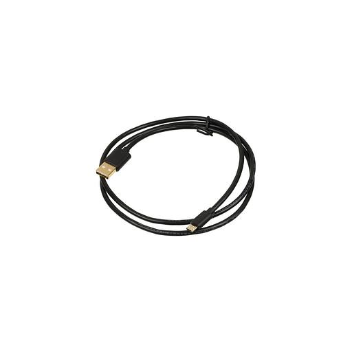 Кабель 2A Square Connector, micro USB (m) - USB (m), 1м, 2A, черный фото 1
