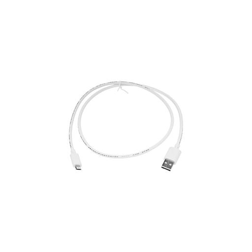 Кабель 2A Square, micro USB (m) - USB (m), 0.75м, 2A, белый фото 1
