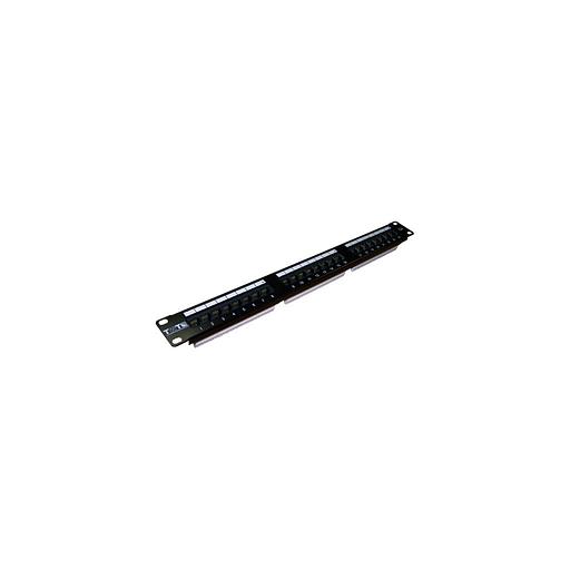 Патч-панель Lanmaster (TWT-PP24UTP/6) 19" 1U 24xRJ45 кат.6 UTP фото 1