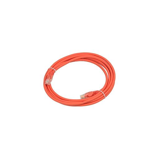 Патч-корд LanMaster вилка RJ-45, вилка RJ-45, кат.5E, LSZH, 3м, оранжевый [lan-pc45/u5e-3.0-or] фото 1