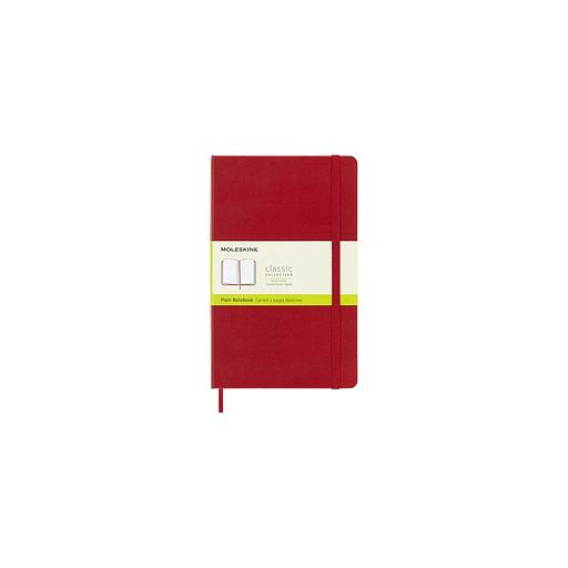 Блокнот Moleskine Classic, 240стр, без разлиновки, твердая обложка, красный [qp062r] фото 1