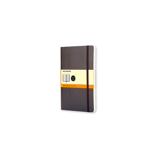 Блокнот Moleskine Classic Soft, 192стр, в линейку, мягкая обложка, черный [qp616] фото 1