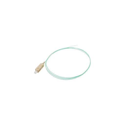 Пигтейл LanMaster 1.5 50/125 OM3 2м ПВХ белый [lan-pig-sc/om3-1.5] фото 1