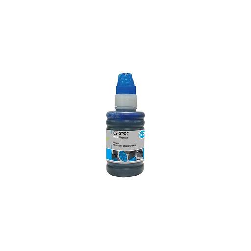 Чернила Cactus CS-GT52C M0H54AE, для HP, 100мл, голубой фото 1