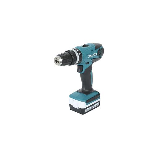 Ударная дрель-шуруповерт Makita HP347DWE, 1.5Ач, с двумя аккумуляторами фото 1