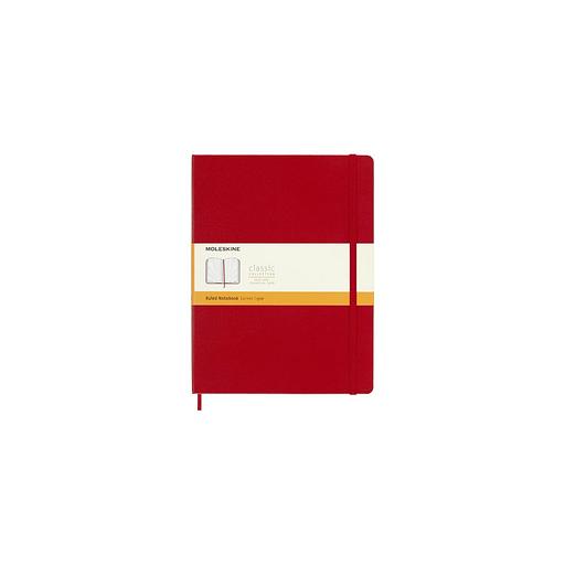 Блокнот Moleskine Classic, 192стр, в линейку, твердая обложка, красный [qp090f2] фото 1