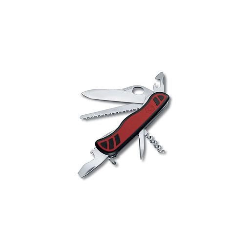 Складной нож Victorinox Forester M Grip, функций: 10, 111мм, красный / черный, коробка картонная [0.8361.mc] фото 1