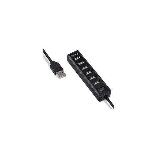 Хаб (разветвитель) Buro BU-HUB7-1.0-U2.0, черный фото 1