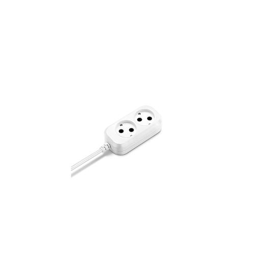 Сетевой удлинитель Buro BU-PSL2.3/W, 3м, белый фото 1