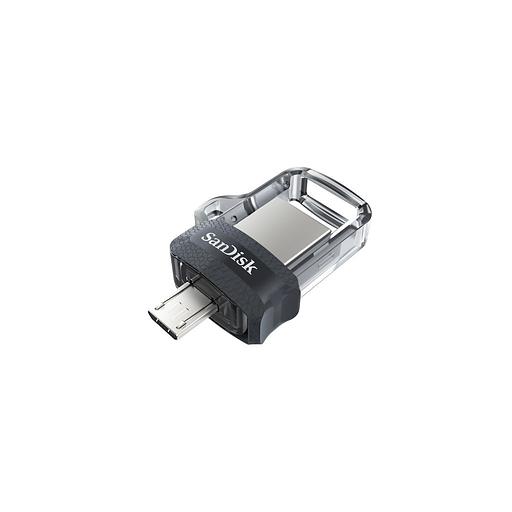 Флешка USB Sandisk Ultra Dual drive 16ГБ, USB3.0, черный [sddd3-016g-g46] фото 1
