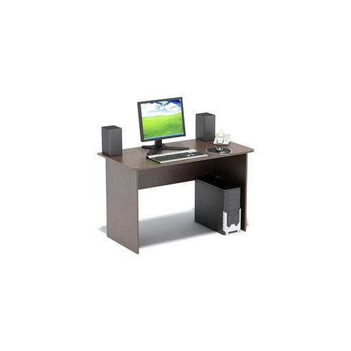 Стол компьютерный Сокол СПм-02.1, ЛДСП, венге фото 1