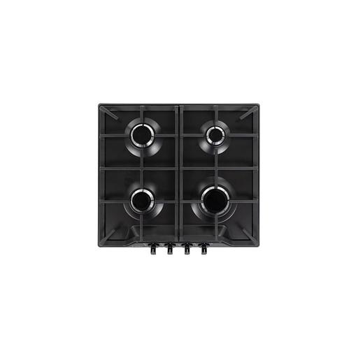 Газовая варочная панель GEFEST ПВГ 1212 К2, 4 конфорки, эмалированная сталь, черный фото 1