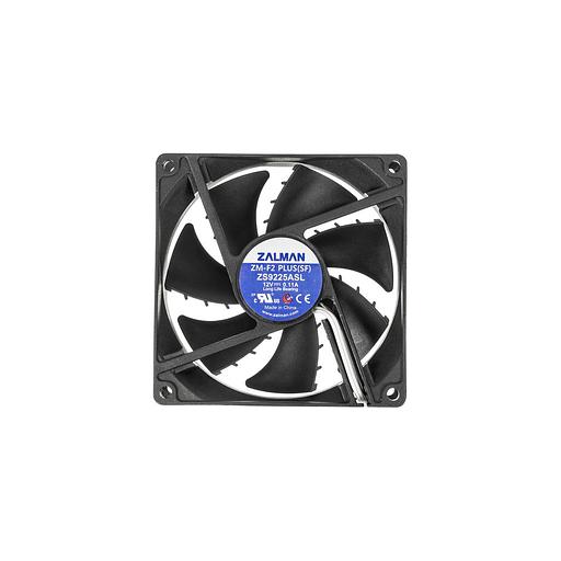 Вентилятор Zalman ZM-F2 Plus (SF) 92мм, 3-pin, 1500об/мин, 20 - 23 дБ, черный, Ret фото 1