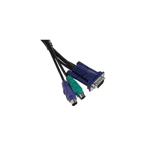 Кабель D-Link DKVM-CB/B1A 1.8м, многожильный, черный фото 1