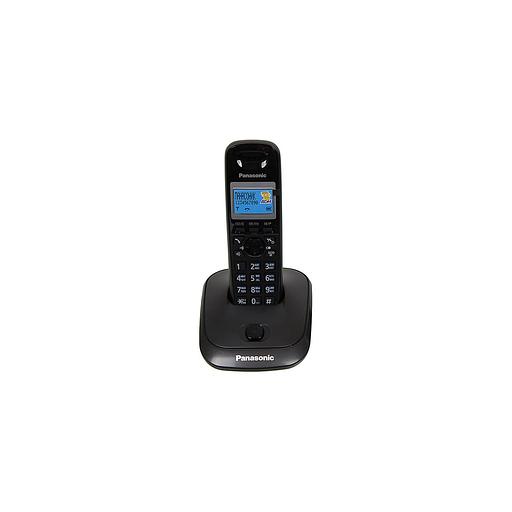 Радиотелефон Panasonic KX-TG2511RUT, темно-серый металлик и черный фото 1