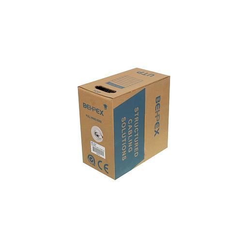 Кабель сетевой UTP, кат.5E, 305м, 2 пары, 24AWG, 0.40мм, 0.40мм, алюминий омедненный, одножильный фото 1