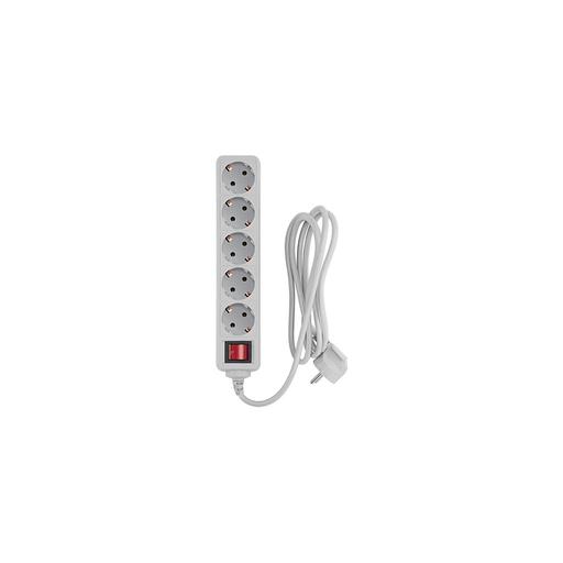 Сетевой фильтр PC PET AP01006-1.8-G, 1.8м, серый фото 1