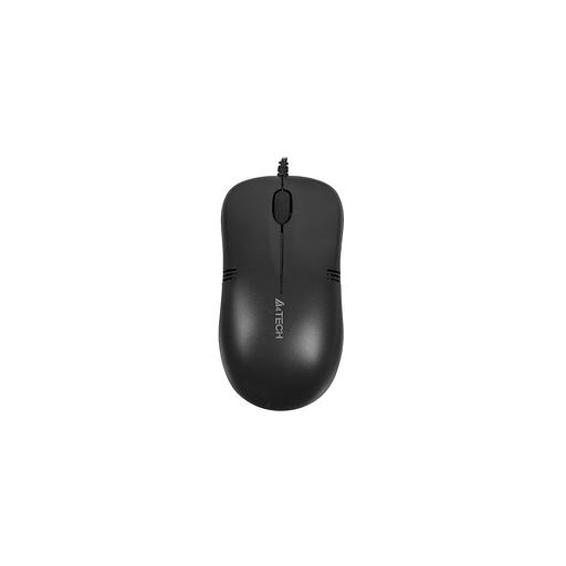 Мышь проводная A4TECH OP-560NU, оптическая, USB, 1200dpi, черный фото 1