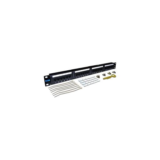 Патч-панель Lanmaster (TWT-PP24UTP ) 19" 1U 24xRJ45 кат.5e UTP фото 1