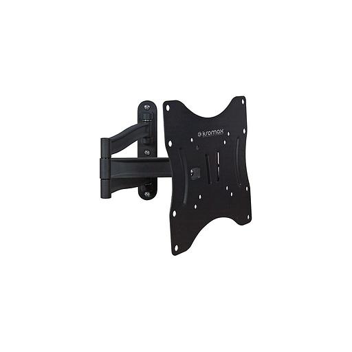 Кронштейн для телевизора Kromax TECHNO-3, 15-40", настенный, поворотно-выдвижной и наклонный, серый [20072] фото 1