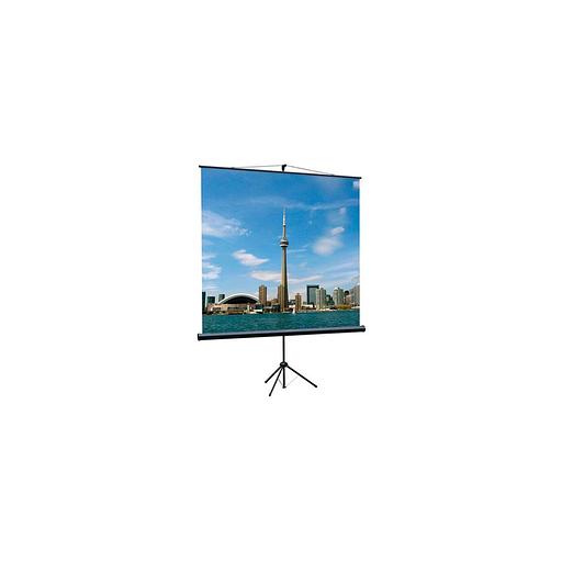 Экран Lumien Eco View LEV-100105, 160х160 см, 1:1, напольный фото 1