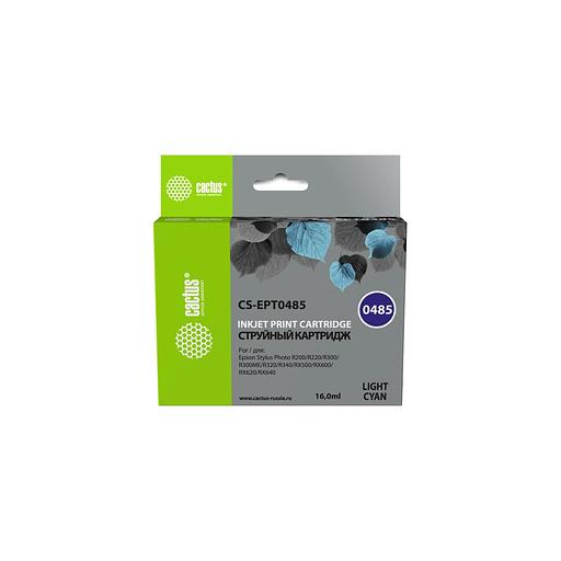 Картридж Cactus CS-EPT0485, светло-голубой / CS-EPT0485 фото 1