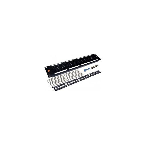 Патч-панель Lanmaster LAN-PPL48U5E 19" 2U 48xRJ45 кат.5E UTP фото 1