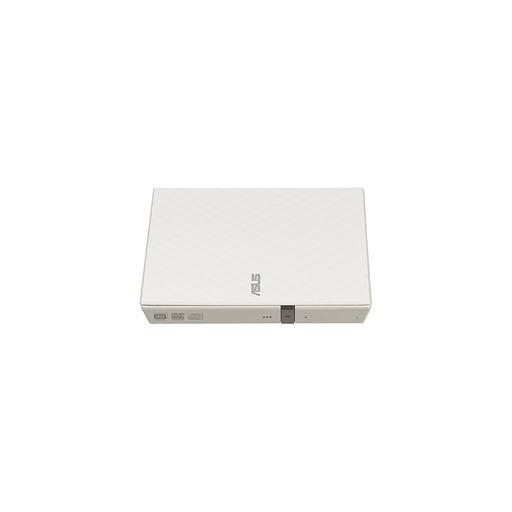 Оптический привод DVD-RW ASUS SDRW-08D2S-U LITE/WHT/G/AS, внешний, USB, белый(бежевый), Ret фото 1