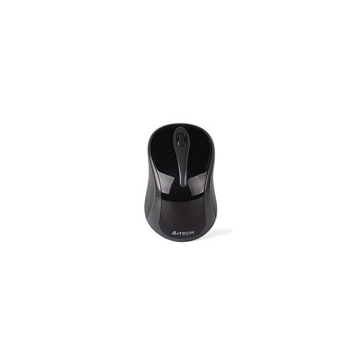 Мышь беспроводная A4TECH G3-280A, радио, оптическая, USB, 1200dpi, серый и черный фото 1