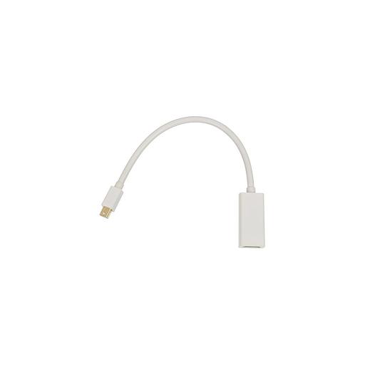 Переходник HDMI miniDisplayPort (m) - HDMI (f), 0.2м, белый фото 1