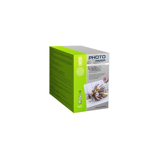 Фотобумага Cactus CS-MA6230500, A6, для струйной печати, 500л, 230г/м2, белый, покрытие матовое фото 1