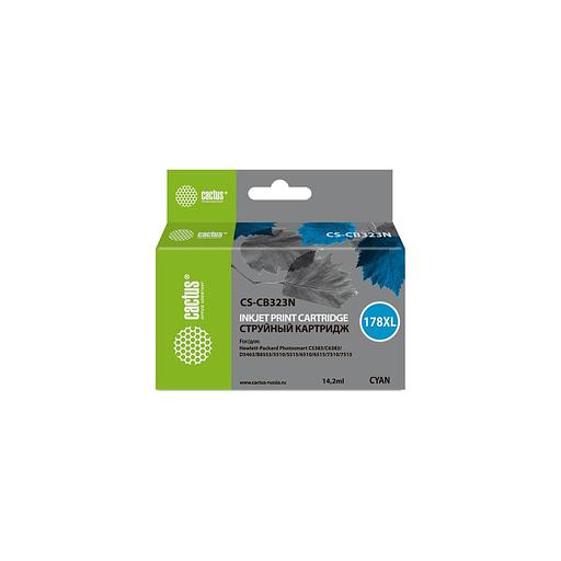 Картридж Cactus CS-CB323N(CS-CB323), №178XL, синий / CS-CB323N(CS-CB323) фото 1